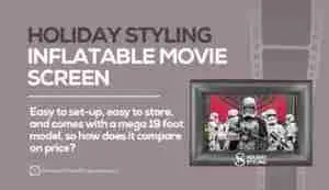 Holiday Styling Inflatable Outdoor Movie Screen Review
