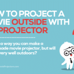 How to Project a Movie Outside Without a Projector