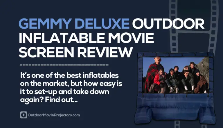 Gemmy Deluxe Outdoor Inflatable Movie Screen Review