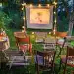 How to Create Your Own Outdoor Movie Theater - DIY Movie Night Ideas at Home