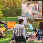 How to Pick an Outdoor Pull Down Projector Screen That Fits Your Requirements￼